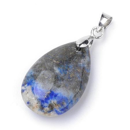 Natural Lapis Lazuli Pendants G-S243-01-1