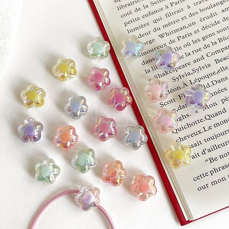 Transparent Acrylic Beads OACR-I013-08-1