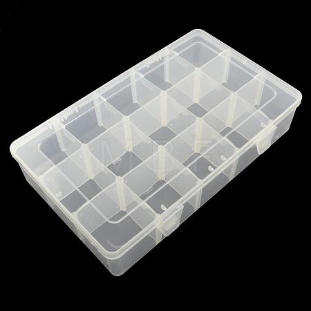 Rectangle Plastic Bead Storage Containers CON-Q024-17-1