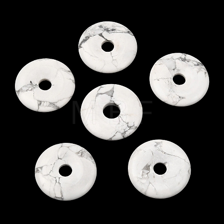 Natural Howlite Pendants G-A320-01A-23-1
