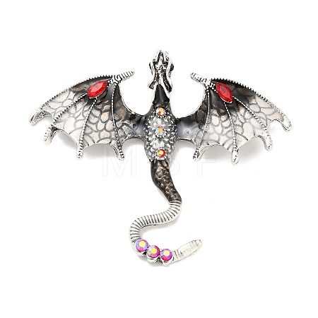 Alloy Rhinestone Big Pendants FIND-I060-01AS-02-1