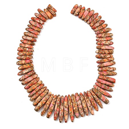 Synthetic Imperial Jasper Graduated Beads Strands G-L647-C01-01A-1