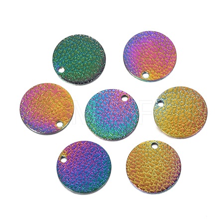 Ion Plating(IP) 304 Stainless Steel Charms STAS-I157-08A-M-1