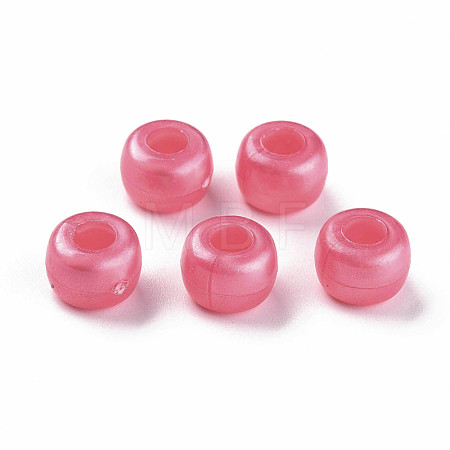 Plastic Pearlized Beads KY-R019-01A-1