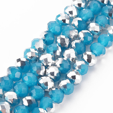 Electroplate Glass Beads Strands LS-EGLA-A034-J6mm-M08-1