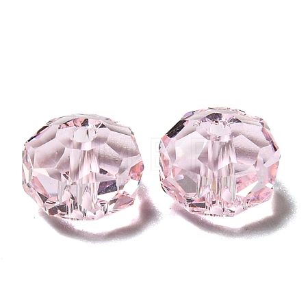 Transparent K9 Glass Beads GLAA-E048-01-26-1
