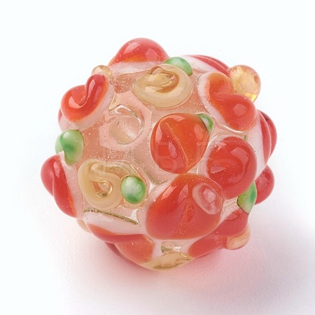 Handmade Lampwork Beads LAMP-P051-H09-1
