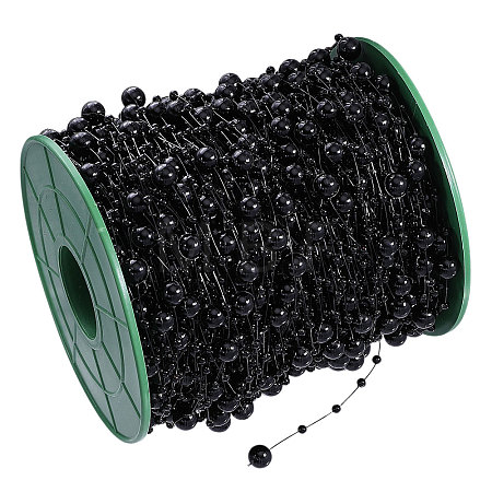Plastic Imitation Pearl Beaded Chains KY-WH0051-25A-1