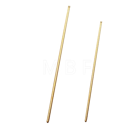 Iron Hair Stick Findings OHAR-PW0001-258G-1