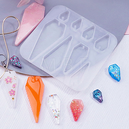 DIY Pendant Silicone Molds DIY-E065-07E-1