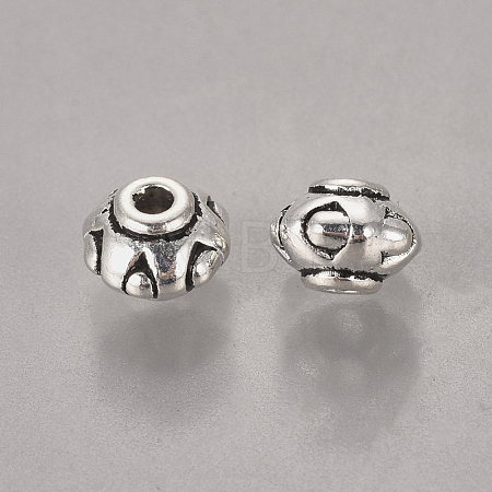 Tibetan Silver Beads X-AB652-1