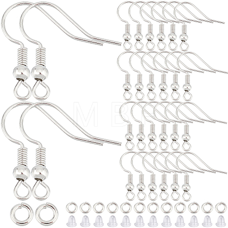 200Pcs Brass Earring Hooks KK-SP0001-44P-1