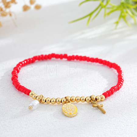 Adjustable 304 Stainless Steel Charm Bracelets KR8623-4-1