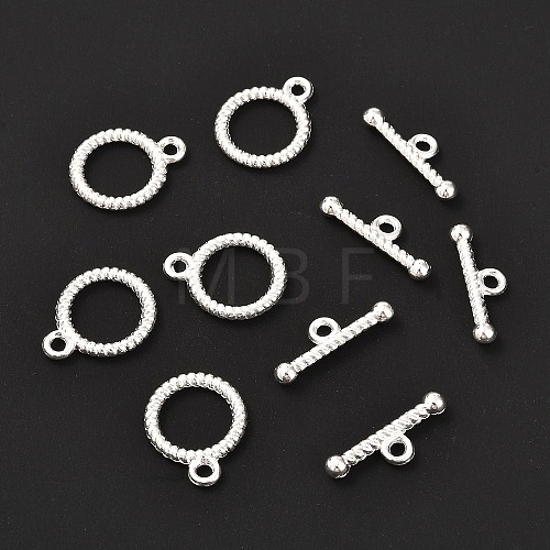 Tibetan Style Toggle Clasps X-K093H021-1