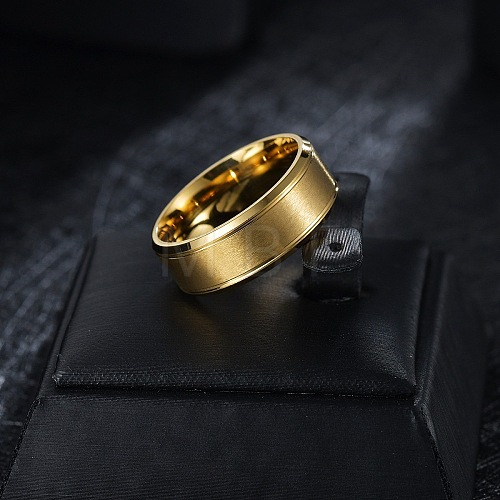 Titanium Steel Finger Rings for Men WG1765E-19-1