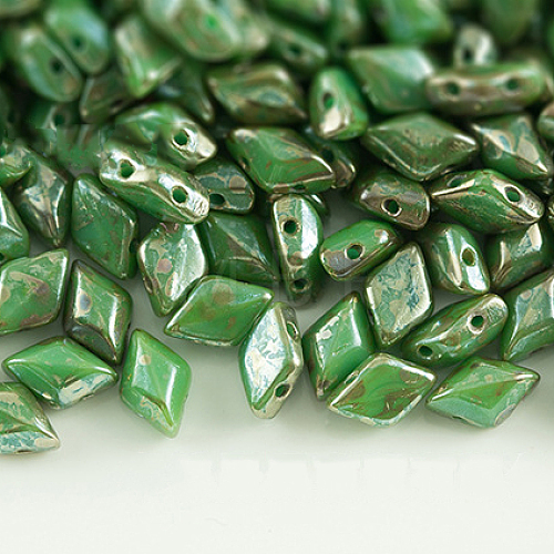 Czech Glass Beads GLAA-L025-A12-1