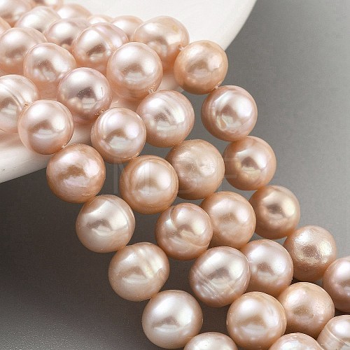 Natural Cultured Freshwater Pearl Beads Strands PEAR-C003-19E-1