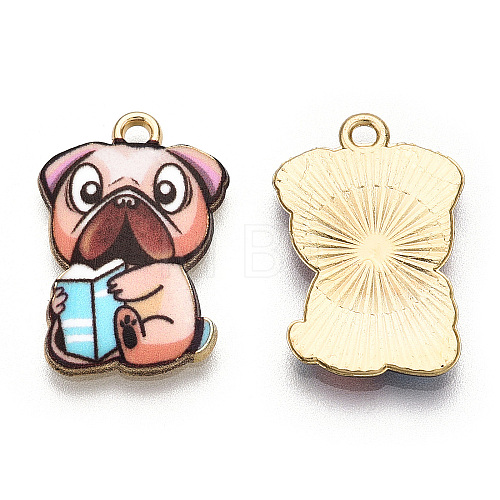 Printed Alloy Pendants ENAM-N056-199E-1