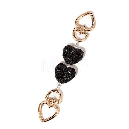 Heart Alloy Bag Extender Chains PW-WG08B98-06-1