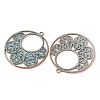 Tibetan Style Alloy Pendants FIND-B055-02B-2