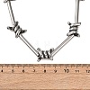 Unisex 304 Stainless Steel Necklaces NJEW-C115-01AS-5