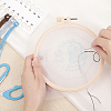 DIY Dandelion Pattern Embroidery Making Kit DIY-WH0349-154-3