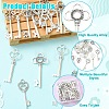 20Pcs 5 Styles Tibetan Style Alloy Big Pendants FIND-YW0012-54-5