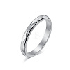 304 Stainless Steel Rotating Finger Rings FS-WGA316C-23-1