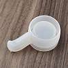 Flat Round with Handle DIY Silicone Candlesticks Molds SIMO-G010-02B-4