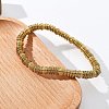 304 Stainless Steel Stretch Bangles for Women BJEW-P315-02B-G-3