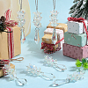 8Pcs Glass Pendants PALLOY-SP00008-3