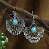 Elegant and Stylish Turquoise Earrings with Unique Personality Charm FF3029-10-1