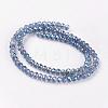 Electroplate Glass Beads Strands EGLA-D020-3x2mm-59-2