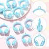 UV Plating Opaque Acrylic Pendants SACR-FZC0001-001B-3