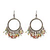 Alloy & Glass Chandelier Earrings for Women WG7E42B-01-5