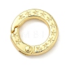 Brass Snap Clasps KK-I476-21G-1