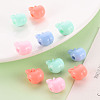 Opaque Acrylic Beads TACR-S154-43D-6