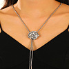 Adjustable Alloy Pendant Lariat Necklaces for Women FS-WGF503A-01-1