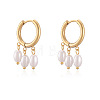 304 Stainless Steel & Imitation Pearl Chandelier Earrings WGDECEE-01-5