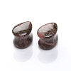 Natural Rhodonite Ear Flesh Tunnel G-F677-21-2