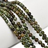 Natural Green Opal Beads Strands G-L642-B14-4mm-1