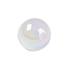 Rainbow Iridescent Plating Acrylic Beads FIND-B077-01A-3