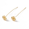 Brass Flower Head Pins LS-FIND-B009-10G-2