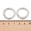 Zinc Alloy Spring Gate Rings AL-CBAC079-07P-3