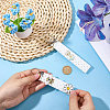 2Pcs Felt Badge Holders Keychain Clasps FIND-CP0004-06A-3