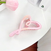 Gradient Color Heart Plastic Large Claw Hair Clips PW-WG7E41F-02-1