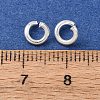 Brass Open Jump Rings KK-G604-08S-10-4
