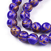 Baking Paint Glass Beads X1-DGLA-N010-10mm-06-3
