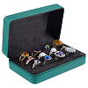 Rectangle PU Leather Ring Organizer Boxes CON-WH0089-240C-1