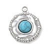 Synthetic Turquoise Pendants SA-CBA50C9-05P-1